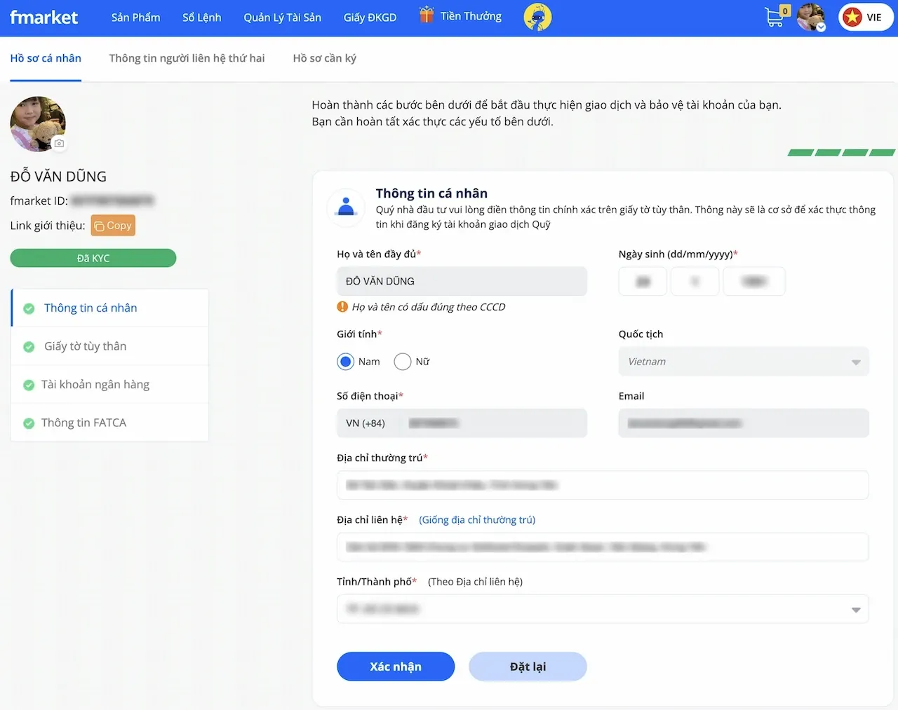 Đăng ký tài khoản Fmarket miễn phí – nhận thưởng ngay 50.000đ
