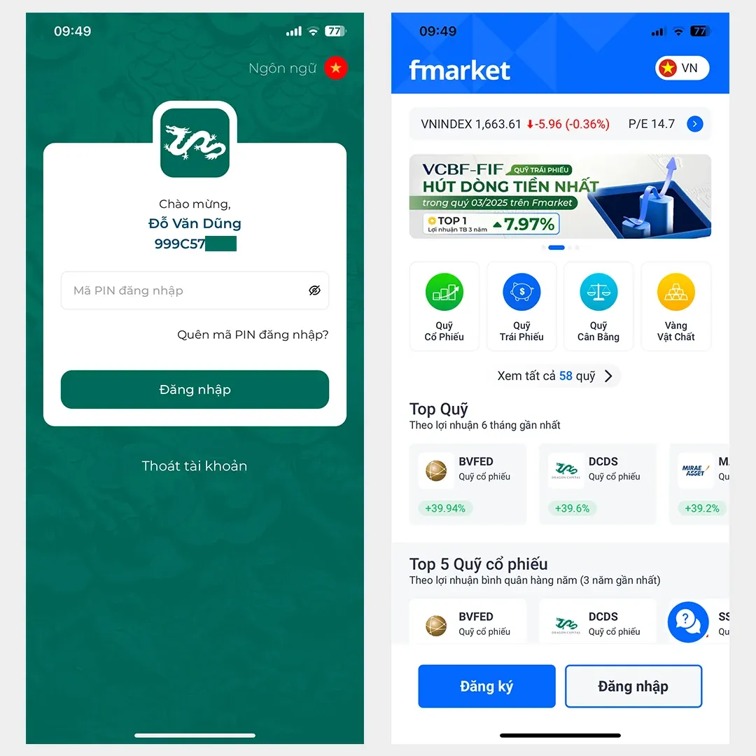 So sánh DragonX và Fmarket – Mình đã chọn ứng dụng nào?